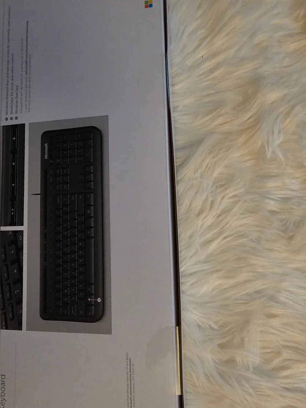 MICROSOFT Wired Keyboard 600 - Black